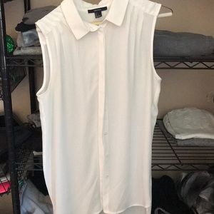 White dress tank